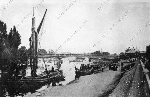 The River Bank and third bridge