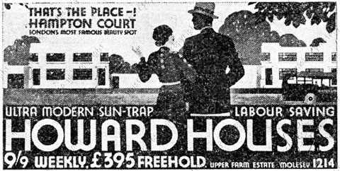 Howard Houses advertisement
