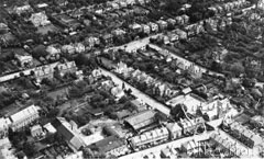 Aerial view of Arnison and Grove Roads
