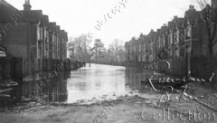 Grange Road in flood