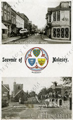 Souvenir of Molesey postcard