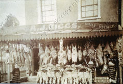 Mr Biggs' butcher's shop