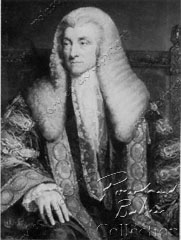 lord st. Leonards in his robes as lord-chancellor