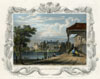 J How engraving of the second Hampton Court Bridge